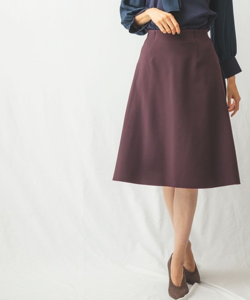NARACAMICIE（ナラカミーチェ）の「サイドプリーツスカート（スカート・レディース・ボルドー/ブルー/ブラック・MEDIUM）」の6枚目の写真