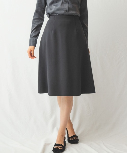 NARACAMICIE（ナラカミーチェ）の「サイドプリーツスカート（スカート・レディース・ボルドー/ブルー/ブラック・MEDIUM）」の7枚目の写真