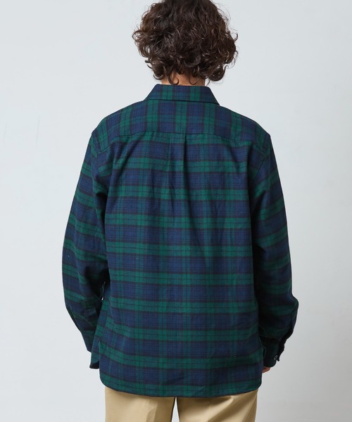 L.L.Bean（エルエルビーン）の「シャミー・クロス・シャツ、プラッド ジャパン・フィット（シャツ/ブラウス・メンズ・オレンジ系その他/マルチ/ブルー系その他2/ブルー系その他3/ブラウン系その他/ブルー系その他4/ブルー系その他5/ブルー系その他6/ベージュ系その他・XX-LARGE/SMALL/MEDIUM/LARGE/X-LARGE）」の22枚目の写真