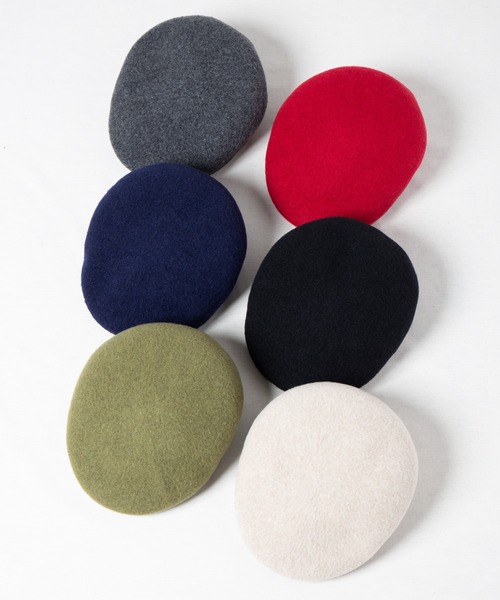 RACAL(ラカル)の「【Racal】Wool hunting RL-21-1185(ハンチング/ベレー帽・メンズ・ブラック/ベージュ/チャコールグレー・MEDIUM/LARGE)」の7枚目の写真