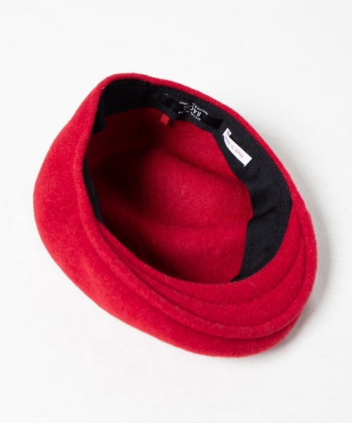 RACAL(ラカル)の「【Racal】Wool hunting RL-21-1185(ハンチング/ベレー帽・メンズ・ブラック/ベージュ/チャコールグレー・MEDIUM/LARGE)」の10枚目の写真