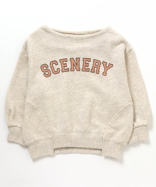 BREEZE（ブリーズ）の「/ボトルネックロゴトレーナー（スウェット・キッズ・ベージュ/アイボリー・110/120/140/150/130/90/100）」の2枚目の写真