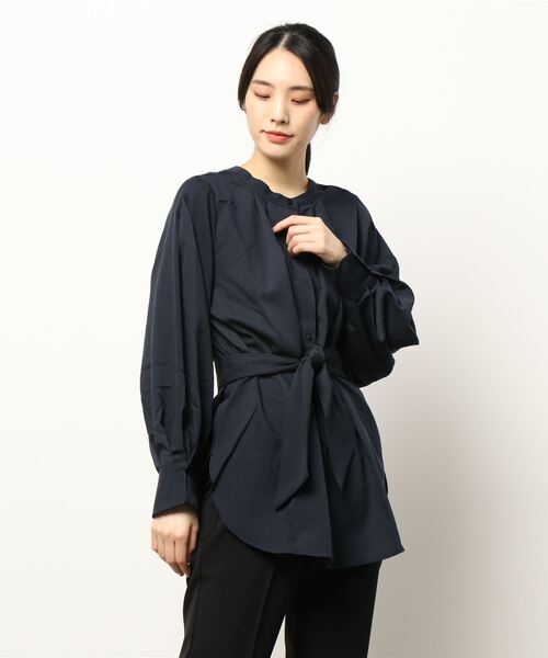 KOBE LETTUCE（コウベレタス）の「マルチWayボリュームスリーブブラウス（シャツ/ブラウス・レディース・ネイビー/ブラウン系その他/オフホワイト/ピンク系その他・FREE）」の13枚目の写真