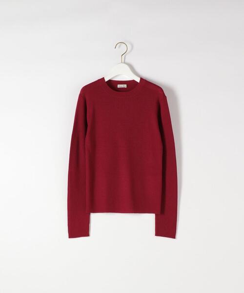 Steven Alan（スティーブンアラン）の「＜Steven Alan＞WOOL RIB KNIT/ニット（ニット/セーター・レディース・ブラック/レッド/オフホワイト・FREE）」の8枚目の写真