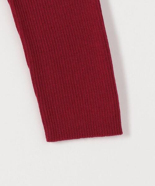 Steven Alan（スティーブンアラン）の「＜Steven Alan＞WOOL RIB KNIT/ニット（ニット/セーター・レディース・ブラック/レッド/オフホワイト・FREE）」の11枚目の写真