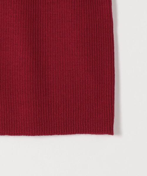 Steven Alan（スティーブンアラン）の「＜Steven Alan＞WOOL RIB KNIT/ニット（ニット/セーター・レディース・ブラック/レッド/オフホワイト・FREE）」の10枚目の写真