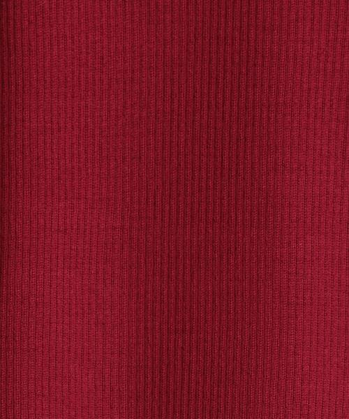Steven Alan（スティーブンアラン）の「＜Steven Alan＞WOOL RIB KNIT/ニット（ニット/セーター・レディース・ブラック/レッド/オフホワイト・FREE）」の12枚目の写真