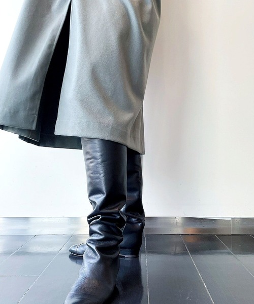 pelleterno（ペレテルノ）の「【Pelleterno】ロングナナメブーツ（ブーツ・レディース・ブラック・37/38）」の6枚目の写真