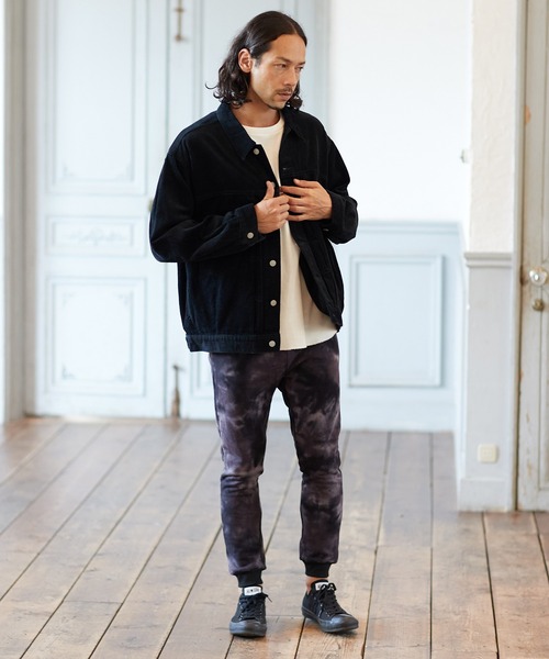 CAMBIO(カンビオ)の「mj8257-8wコーデュロイビッグシルエットGジャン(その他アウター・メンズ・オフホワイト/ブラック/ブラウン・L/M/S)」の18枚目の写真