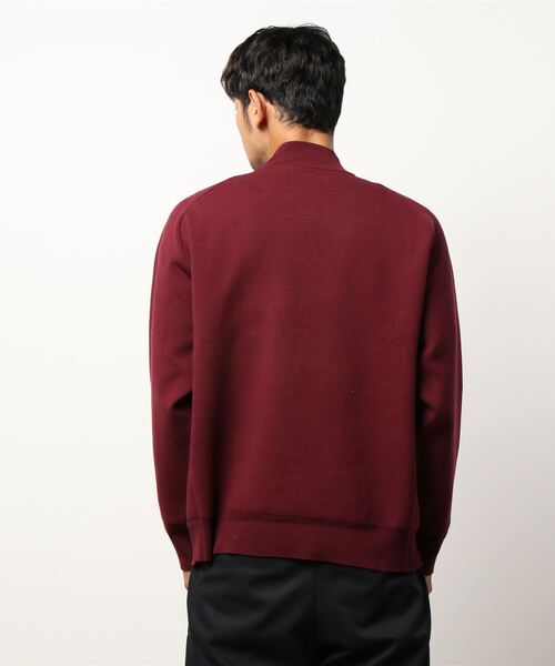 Lui's（ルイス）の「ウォッシャブル接結編みニット（ニット/セーター・メンズ・グリーン/ホワイト/ブラック/ボルドー・SMALL/MEDIUM）」の14枚目の写真