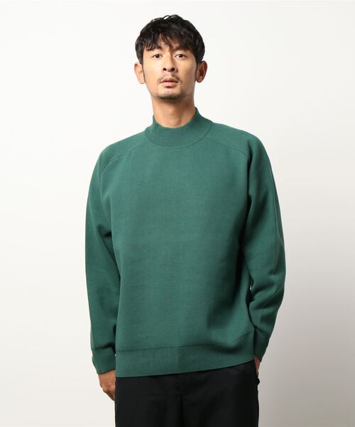 Lui's（ルイス）の「ウォッシャブル接結編みニット（ニット/セーター・メンズ・グリーン/ホワイト/ブラック/ボルドー・SMALL/MEDIUM）」の15枚目の写真