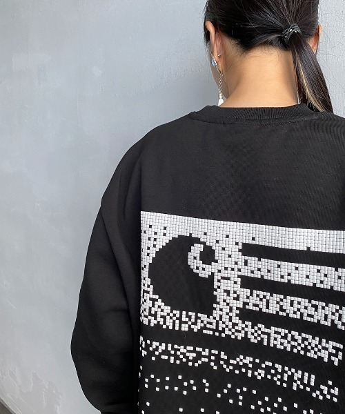 Carhartt WIP（カーハートダブリューアイピー）の「[carhartt WIP/カーハートダブリューアイピー] FADE STATE ロゴクルーネックスウェット（スウェット・レディース・ライトグレー/ブラック/ネイビー・M/L）」の20枚目の写真