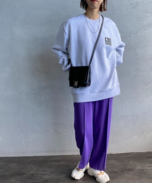 Carhartt WIP（カーハートダブリューアイピー）の「[carhartt WIP/カーハートダブリューアイピー] FADE STATE ロゴクルーネックスウェット（スウェット・レディース・ライトグレー/ブラック/ネイビー・M/L）」の15枚目の写真