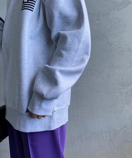 Carhartt WIP（カーハートダブリューアイピー）の「[carhartt WIP/カーハートダブリューアイピー] FADE STATE ロゴクルーネックスウェット（スウェット・レディース・ライトグレー/ブラック/ネイビー・M/L）」の13枚目の写真