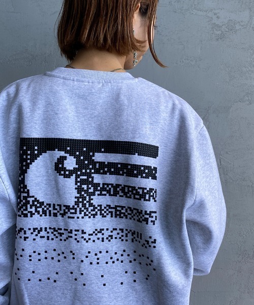 Carhartt WIP（カーハートダブリューアイピー）の「[carhartt WIP/カーハートダブリューアイピー] FADE STATE ロゴクルーネックスウェット（スウェット・レディース・ライトグレー/ブラック/ネイビー・M/L）」の21枚目の写真