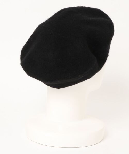 one after another NICE CLAUP(ワンアフターアナザーナイスクラップ)の「こなれ感漂う カラーベレー帽(ハンチング/ベレー帽・レディース・ブラック/サックスブルー/ピンク・FREE)」の4枚目の写真