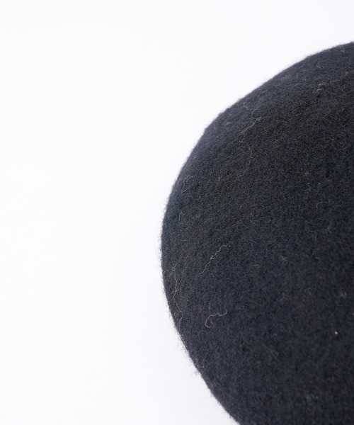 one after another NICE CLAUP(ワンアフターアナザーナイスクラップ)の「こなれ感漂う カラーベレー帽(ハンチング/ベレー帽・レディース・ブラック/サックスブルー/ピンク・FREE)」の10枚目の写真