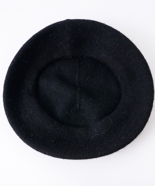 one after another NICE CLAUP(ワンアフターアナザーナイスクラップ)の「こなれ感漂う カラーベレー帽(ハンチング/ベレー帽・レディース・ブラック/サックスブルー/ピンク・FREE)」の11枚目の写真