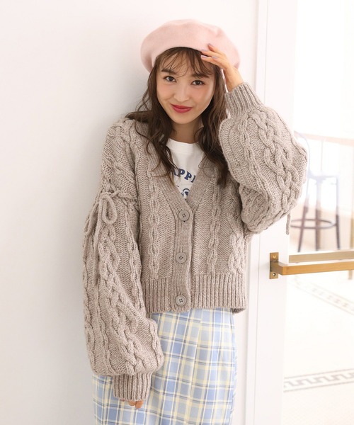 one after another NICE CLAUP(ワンアフターアナザーナイスクラップ)の「こなれ感漂う カラーベレー帽(ハンチング/ベレー帽・レディース・ブラック/サックスブルー/ピンク・FREE)」の15枚目の写真