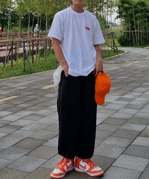 crump（クランプ）の「【crump 】2ラインジョガーパンツ（その他パンツ・レディース・ブラック×グレー/バーガンディー・X-LARGE/LARGE/MEDIUM/SMALL）」の7枚目の写真