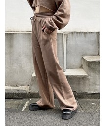 ENVYM | ハイウエストワイドスエットＰＴ(スウェットパンツ)
