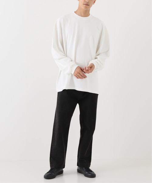 WILLY CHAVARRIA（ウィリーチャバリア）の「【WILLY CHAVARRIA / ウィリー チャバリア】LS BUFFALO T（Tシャツ/カットソー・メンズ・ブラック/オートミール・MEDIUM/LARGE）」の3枚目の写真