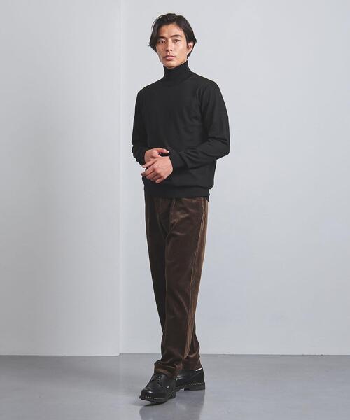 UNITED ARROWS（ユナイテッドアローズ）の「＜UNITED ARROWS＞ ハイゲージ タートルネック ニット（ニット/セーター・メンズ・ブラック/ネイビー/オフホワイト/ダークグレー・S/M/L/XL）」の15枚目の写真