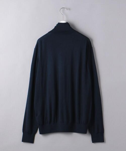 UNITED ARROWS（ユナイテッドアローズ）の「＜UNITED ARROWS＞ ハイゲージ タートルネック ニット（ニット/セーター・メンズ・ブラック/ネイビー/オフホワイト/ダークグレー・S/M/L/XL）」の20枚目の写真