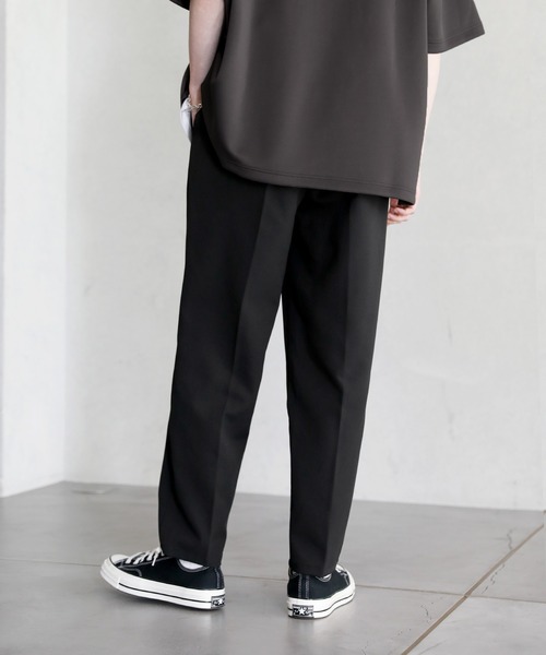 ASTRONOMY（アストロノミー）の「マルチカラーセンタープレスストレートカラーパンツ　スラックス（スラックス・メンズ・グレー系/ブラック/イエロー/グリーン/チャコール/レッド/パープル/テラコッタ/ブルー/ネイビー・XL/M/L/S）」の22枚目の写真