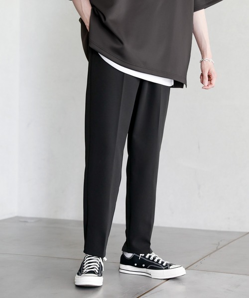 ASTRONOMY（アストロノミー）の「マルチカラーセンタープレスストレートカラーパンツ　スラックス（スラックス・メンズ・グレー系/ブラック/イエロー/グリーン/チャコール/レッド/パープル/テラコッタ/ブルー/ネイビー・XL/M/L/S）」の21枚目の写真