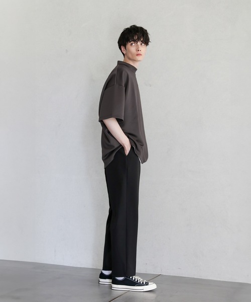 ASTRONOMY（アストロノミー）の「マルチカラーセンタープレスストレートカラーパンツ　スラックス（スラックス・メンズ・グレー系/ブラック/イエロー/グリーン/チャコール/レッド/パープル/テラコッタ/ブルー/ネイビー・XL/M/L/S）」の18枚目の写真