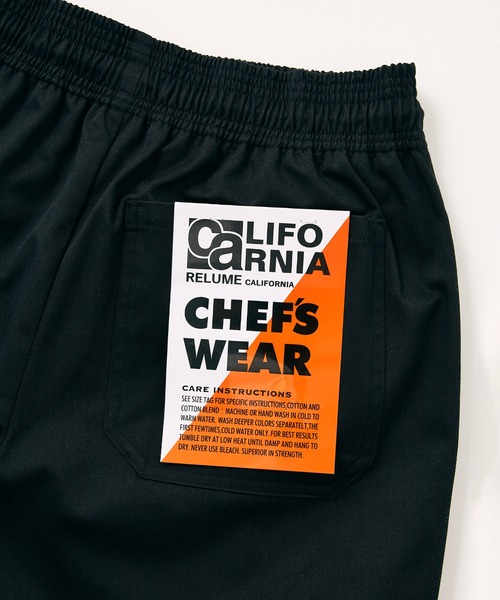 JOURNAL STANDARD relume（ジャーナルスタンダード　レリューム）の「CALIFORNIA シェフパンツ（チノパンツ・メンズ・ブラック/ベージュ/ブルー/グリーン/ナチュラル・SMALL/MEDIUM/LARGE/X-LARGE）」の2枚目の写真