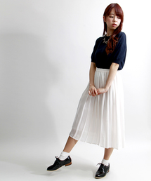 WEGO | WEGO/ミドルプリーツスカート(スカート)