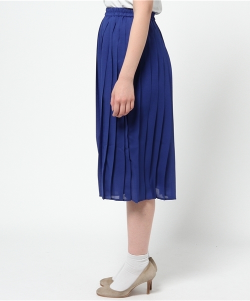 WEGO（ウィゴー）の「WEGO/ミドルプリーツスカート（スカート・レディース・オフホワイト/ブラック/ブルー/レッド・FREE）」の11枚目の写真