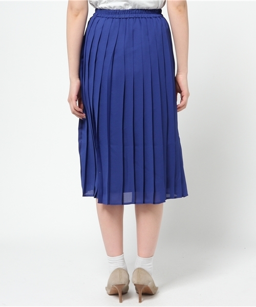 WEGO（ウィゴー）の「WEGO/ミドルプリーツスカート（スカート・レディース・オフホワイト/ブラック/ブルー/レッド・FREE）」の12枚目の写真