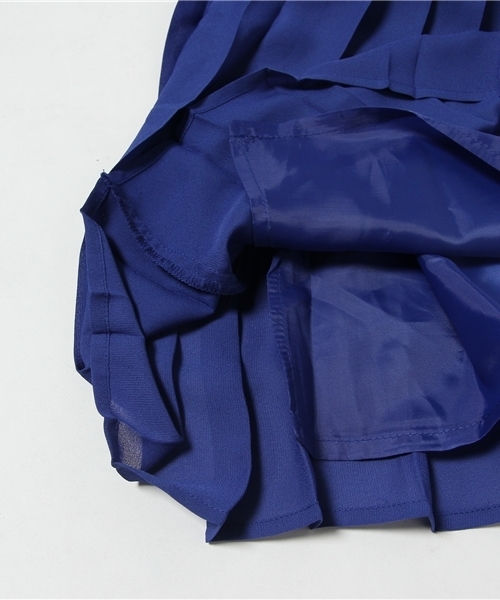 WEGO（ウィゴー）の「WEGO/ミドルプリーツスカート（スカート・レディース・オフホワイト/ブラック/ブルー/レッド・FREE）」の6枚目の写真