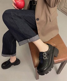 aimoha | 厚底レトロローファー(ローファー)