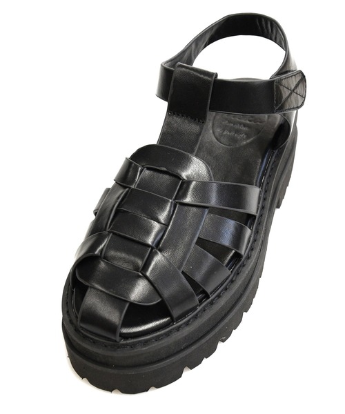 NOFALL（ノーフォール）の「厚底トラックソールグルカサンダル（サンダル・レディース・ホワイト/ブラック・M/LL/3L/S/L）」の18枚目の写真