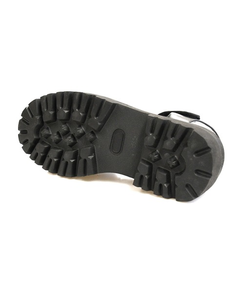 NOFALL（ノーフォール）の「厚底トラックソールグルカサンダル（サンダル・レディース・ホワイト/ブラック・M/LL/3L/S/L）」の7枚目の写真