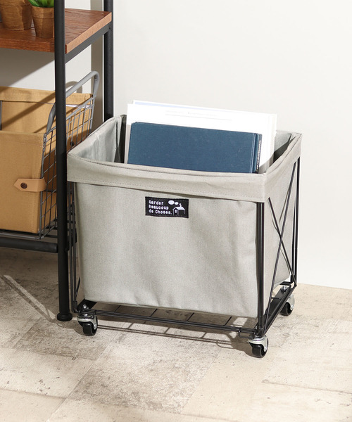 LBC（エルビーシー）の「【WEB限定】センプリチェ スクエアカート（その他雑貨・レディース・オリーブ/グレー/ホワイト・FREE）」の3枚目の写真