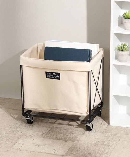 LBC（エルビーシー）の「【WEB限定】センプリチェ スクエアカート（その他雑貨・レディース・オリーブ/グレー/ホワイト・FREE）」の2枚目の写真