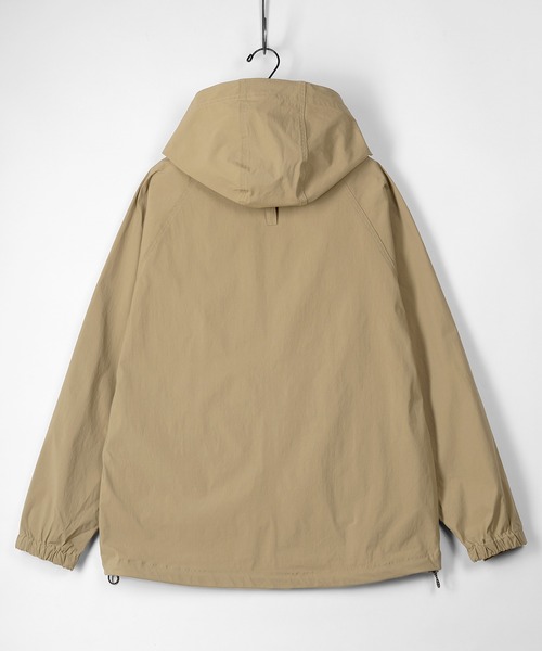 POWER TO THE PEOPLE（パワートゥーザピープル）の「【POWER TO THE PEOPLE/パワー トゥザ ピープル】切替え ナイロン ストレッチパーカー/ナイロンジャケット/【撥水】【防汚】【速乾】【軽量】（ナイロンジャケット・メンズ・ブラック/ベージュ/カーキ・M/L/XL）」の4枚目の写真