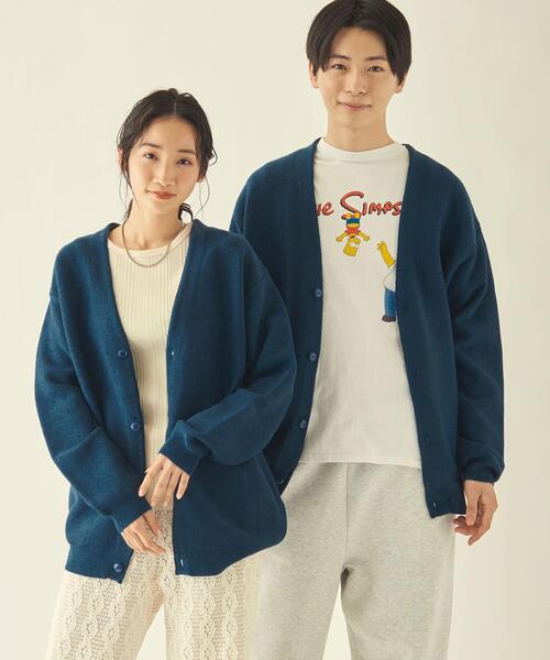 info. BEAUTY&YOUTH（インフォビューティアンドユース）の「【WEB限定】＜info. BEAUTY&YOUTH＞ 12GG オーバーサイズ カーディガン（カーディガン/ボレロ・メンズ・オフホワイト/ロイヤルブルー/その他1/ライム・S/M/L）」の21枚目の写真