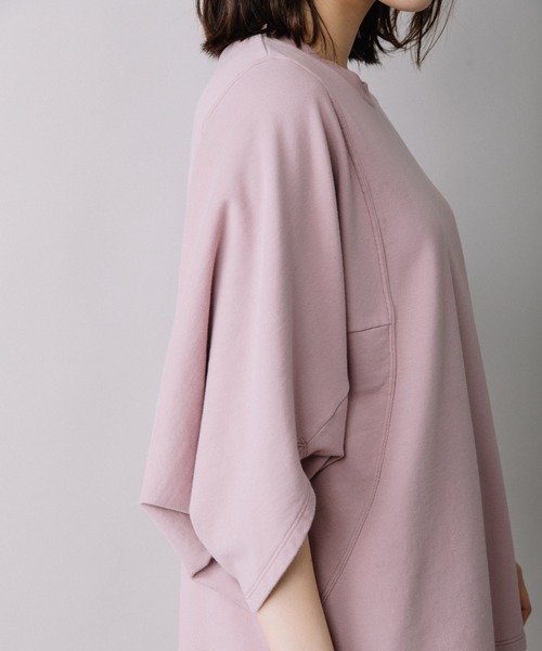 Munich（ミューニック）の「ミニフレンチテリーディフォームスリーブトップス（Tシャツ/カットソー・レディース・ベージュ/ピンク/ダークグレー・FREE）」の17枚目の写真