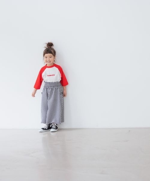 LOWRYS FARM（ローリーズファーム）の「ギンガムギャザースカート　264210（スカート・キッズ・ブラック/ピンク/ブルー・110cm/120cm/130cm/140cm/150cm）」の18枚目の写真