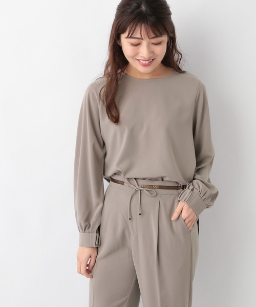 GLOBAL WORK（グローバルワーク）の「ブラウス＋パンツセットアップ