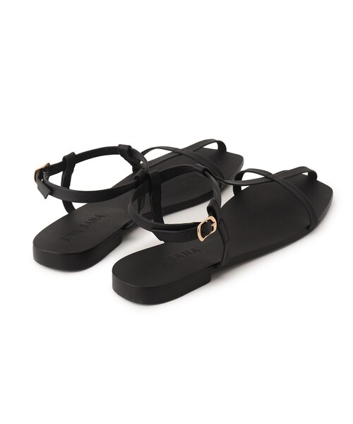 DRESSTERIOR（ドレステリア）の「◆【otonaMUSE5月号掲載】【DRESSTERIOR別注】SOLSANA(ソルサナ)（サンダル・レディース・ブラック・50/80/70/60）」の7枚目の写真