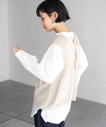リボン2WAYベスト