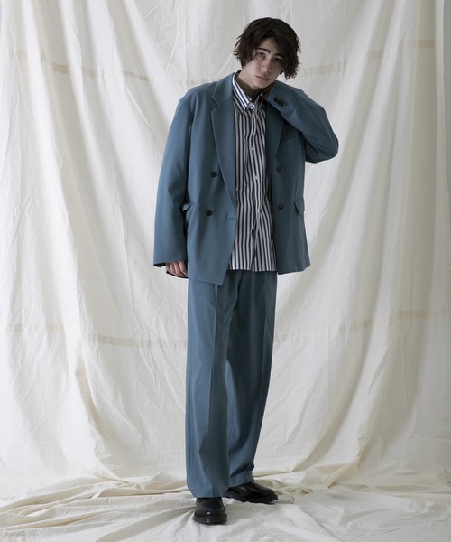 URBAN RESEARCH（アーバンリサーチ）の「URBAN RESEARCH iD　サイロギャバTWO TUCK SLACKS（その他パンツ・メンズ・ベージュ/グリーン/ネイビー・MEDIUM/LARGE）」の12枚目の写真