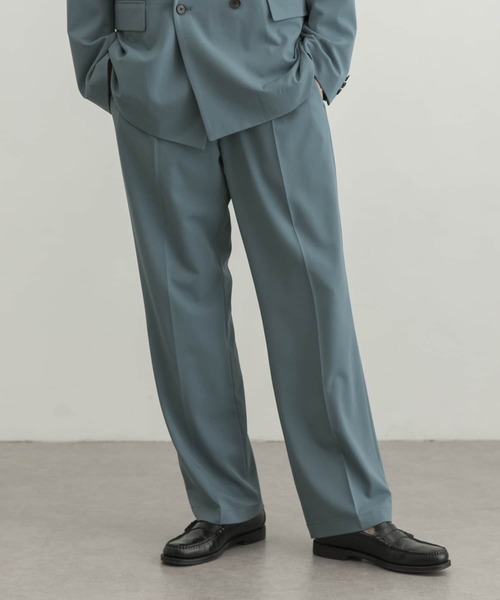 URBAN RESEARCH（アーバンリサーチ）の「URBAN RESEARCH iD　サイロギャバTWO TUCK SLACKS（その他パンツ・メンズ・ベージュ/グリーン/ネイビー・MEDIUM/LARGE）」の15枚目の写真